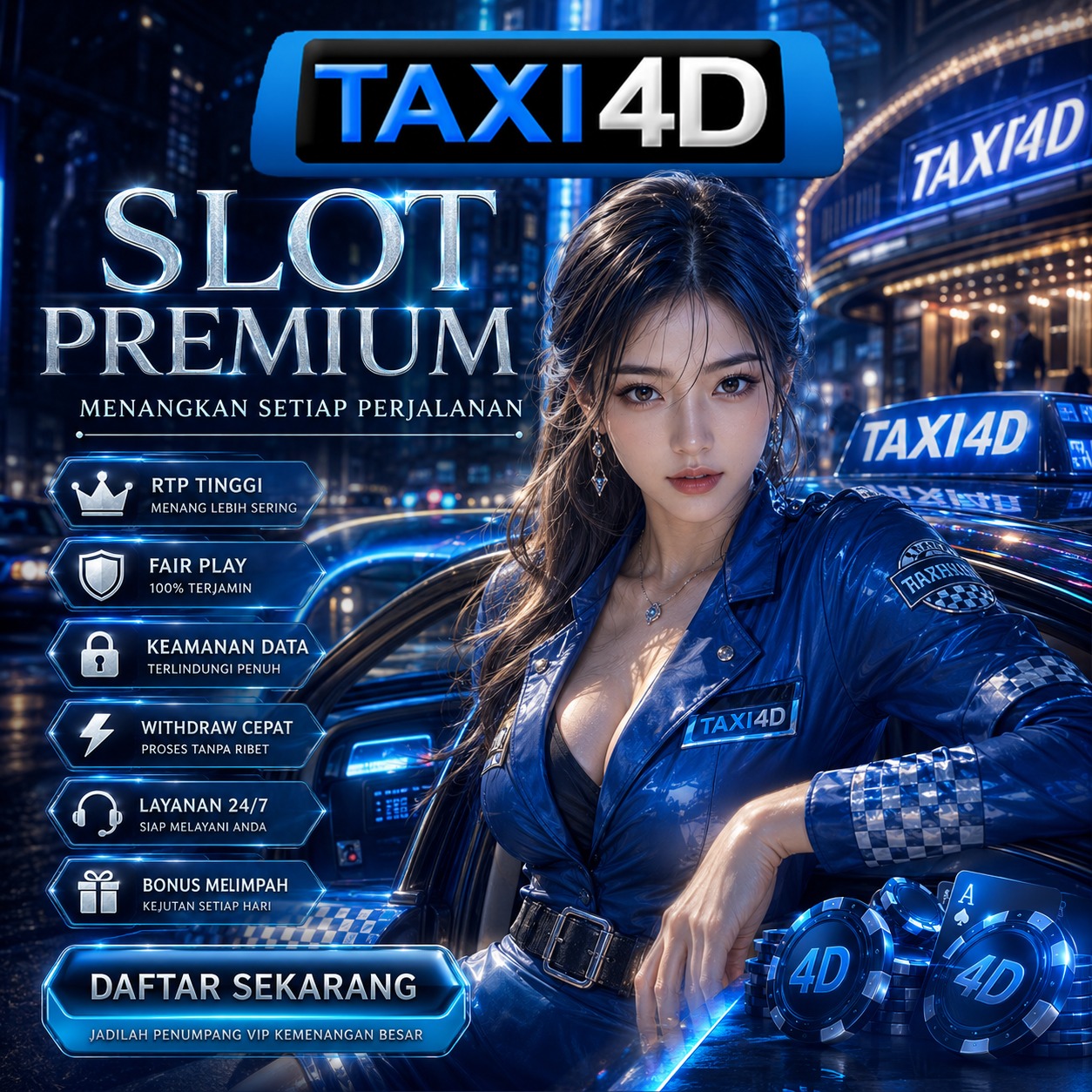 Taxi4D | Naik Dulu, Urusan Menariknya Menyusul